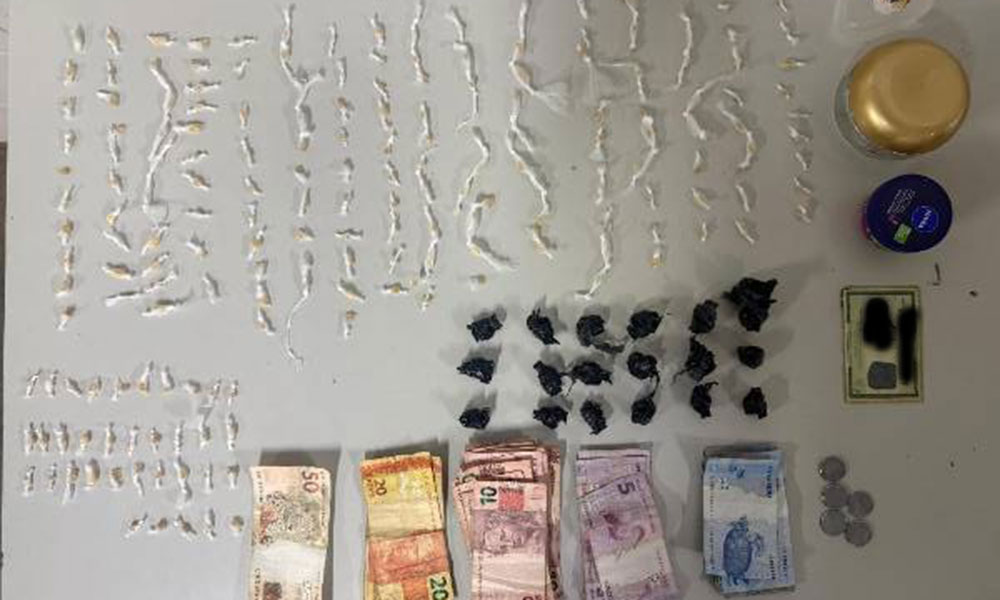 Homem é preso suspeito de tráfico de drogas em Guanambi
