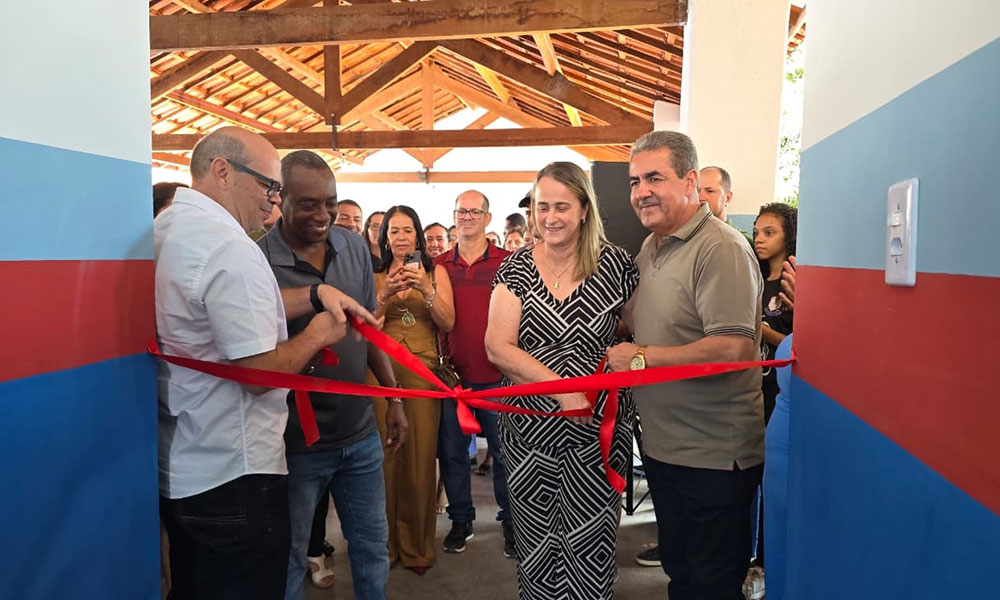 Prefeitura inaugura novo anexo da Escola Municipal Fernando Ledo em Livramento de Nossa Senhora