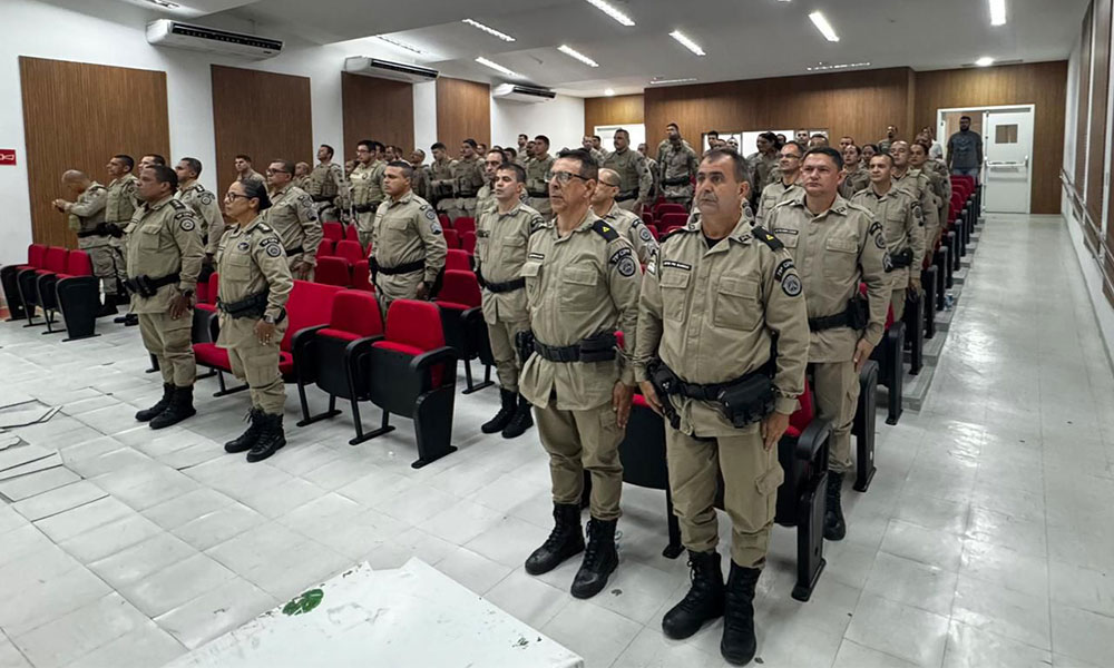 79ª CIPM realiza parada geral com efetivo e reforça qualidade do serviço policial em Poções