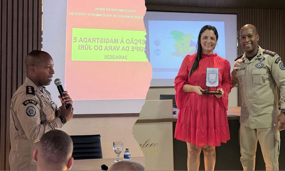 Rondesp Sudoeste e Vara do Júri realizam encontro institucional em Vitória da Conquista
