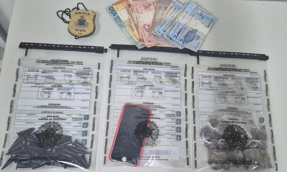 Homem é preso em flagrante por tráfico de drogas em Ibicuí