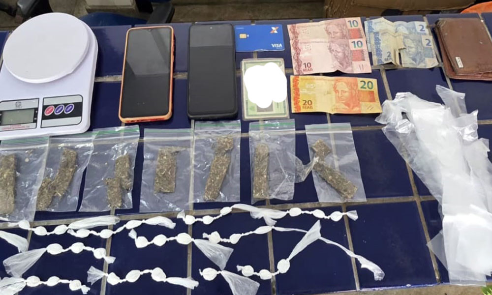 Homem é preso por tráfico de drogas em Maetinga