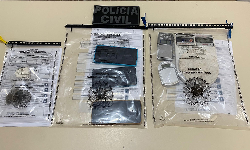 Polícia Civil prende investigado por tráfico e apreende drogas durante operação em Piatã