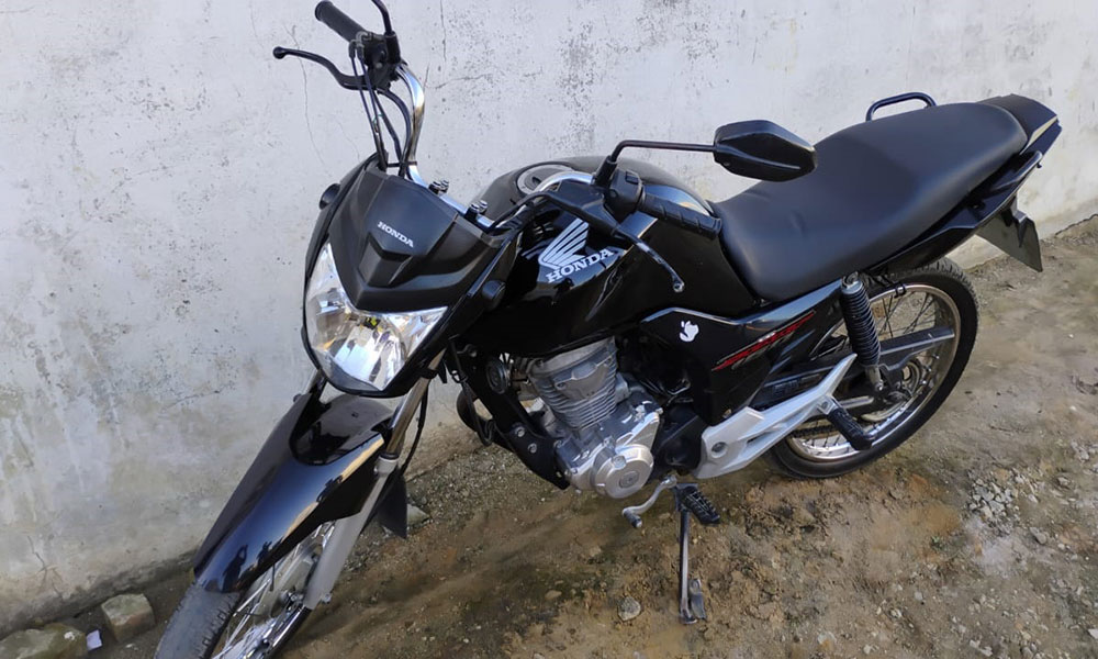 Polícia Civil apreende motocicleta com sinais adulterados em Jaguaquara