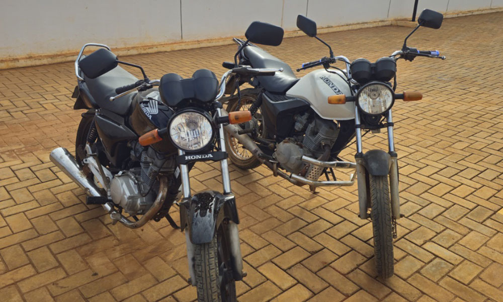 Motocicletas vendidas ilegalmente são recuperadas pela Polícia Civil em Iraquara