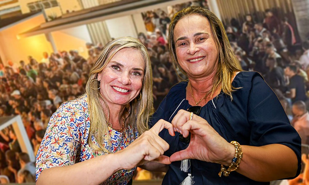 Joanina e Ivana Bastos mostram força política em grande encontro em Livramento