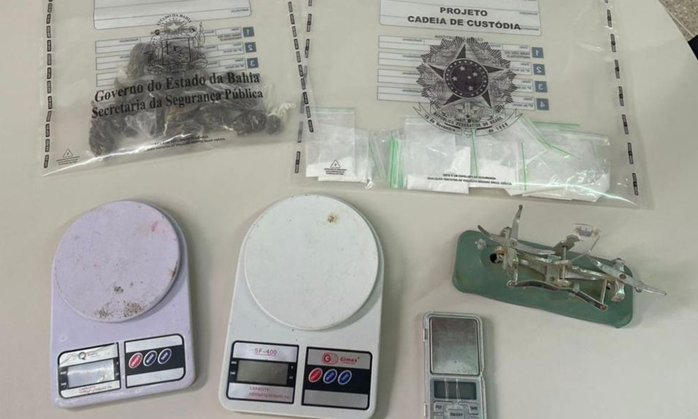 Polícia Civil prende suspeito de tráfico de drogas durante operação em Maracás