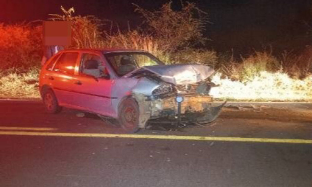 Colisão entre dois veículos deixa quatro feridos na BR-030 em Palmas de Monte Alto