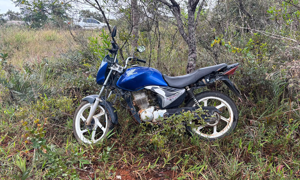PM recupera motocicleta roubada que era usada em assaltos na zona rural de Barra da Estiva