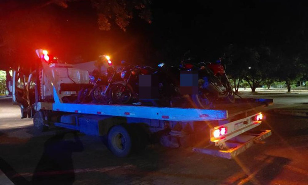 Cinco motocicletas são apreendidas pela PM durante fiscalização de trânsito em Guanambi