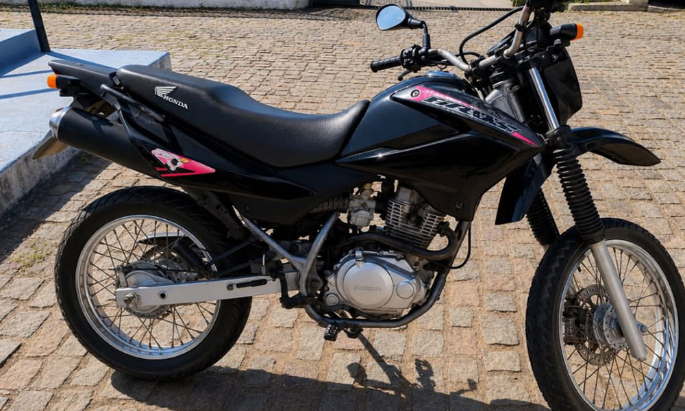 CIPRv apreende motocicleta com sinais de adulteração na BA-263, em Jacaraci