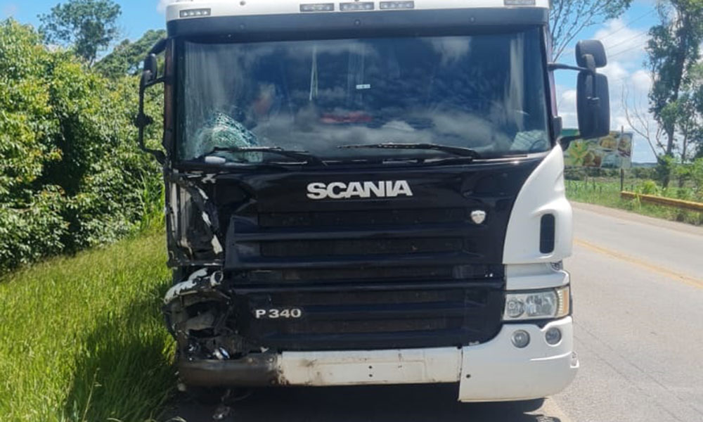 Colisão de caminhão em carroça deixa homem morto na BA-263, no sudoeste da Bahia
