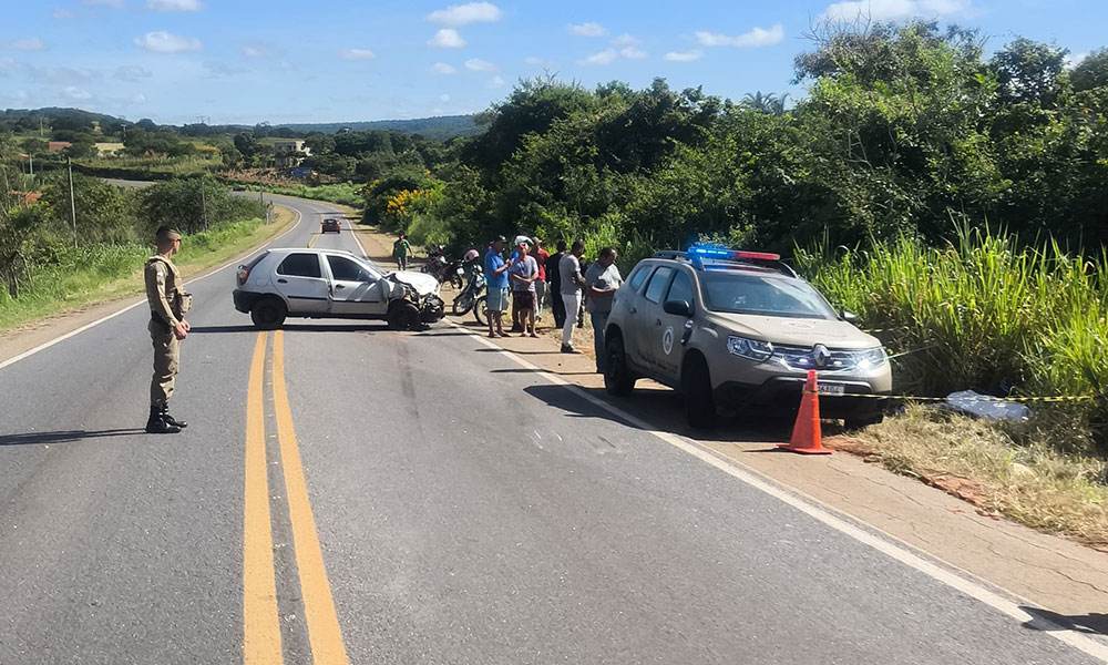 Motociclista morre em grave acidente na BR-030, em Caetité