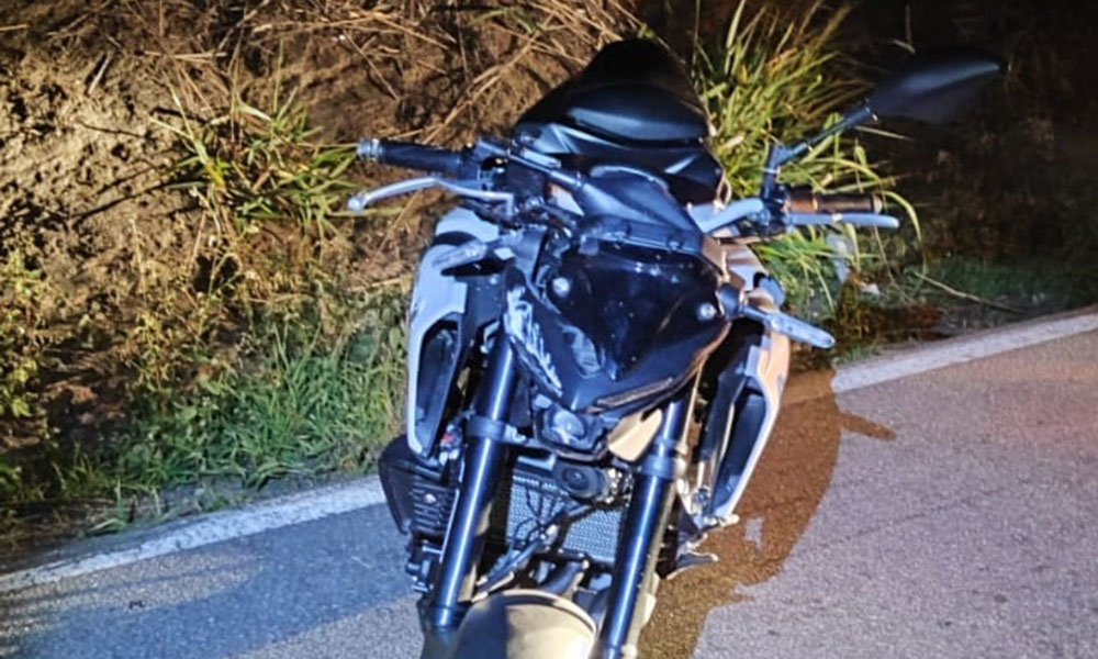 Motociclista fica gravemente ferido em acidente na BA-263, entre Vitória da Conquista e Itambé