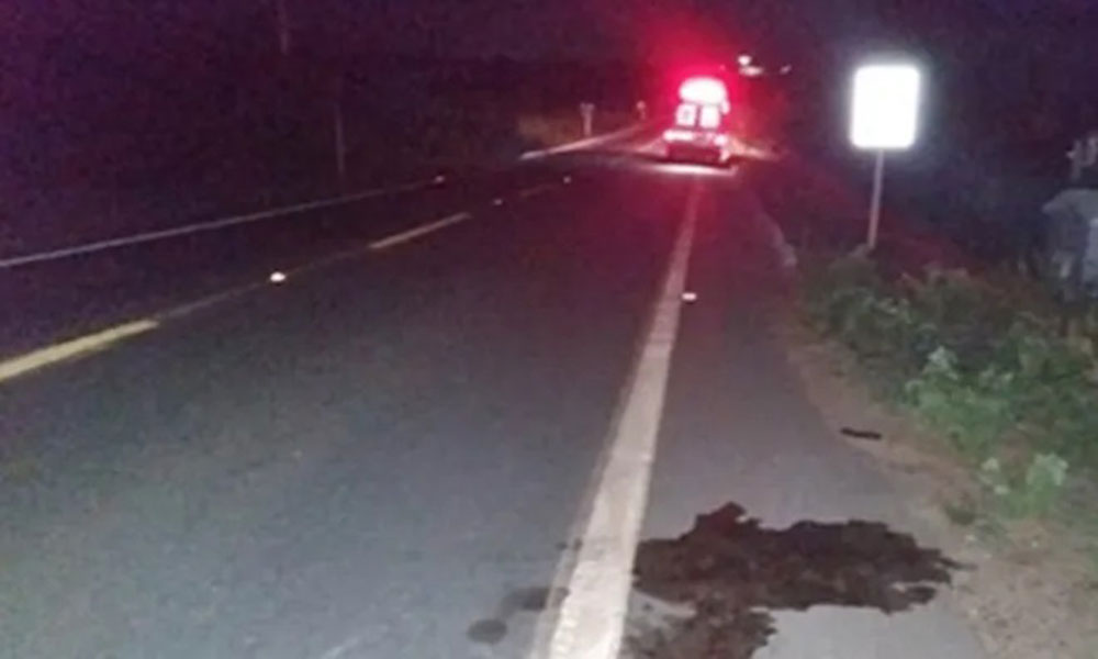 Homem morre em acidente de moto na BR-122, em Caetité