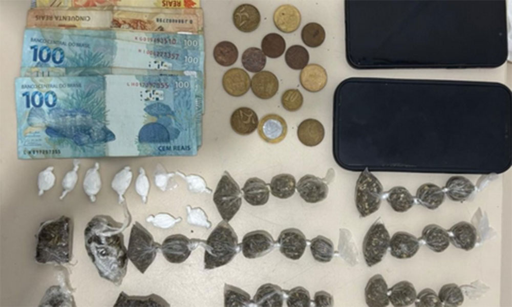 Dois suspeitos são detidos por tráfico de drogas em Belo Campo
