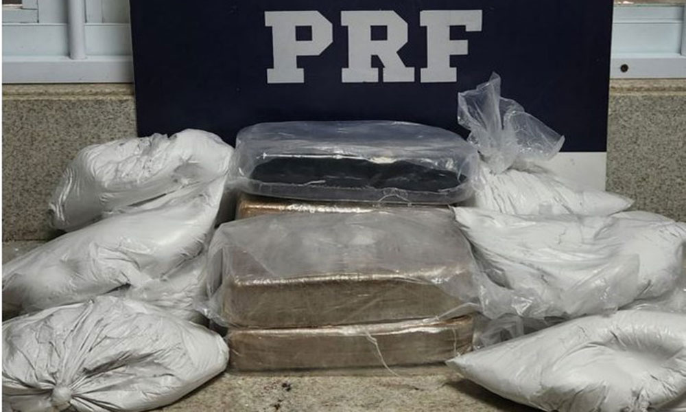 Passageiro de ônibus é preso com 5kg de cocaína em Vitória da Conquista