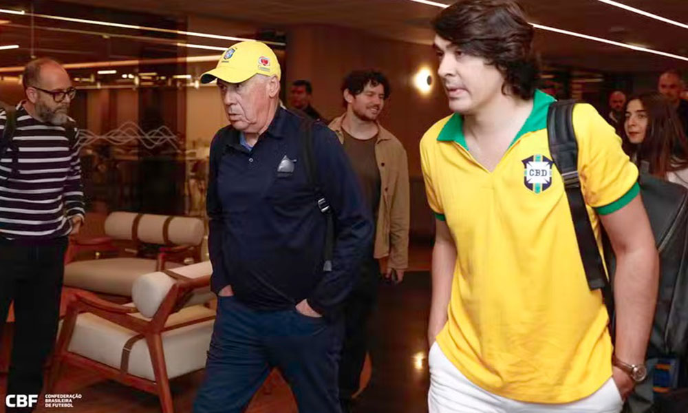 Carlo Ancelotti faz primeira convocação como técnico da Seleção Brasileira