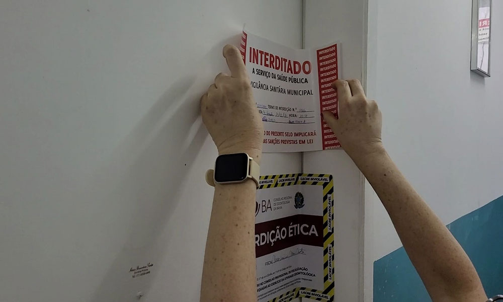 Falso dentista é preso e consultório ilegal é fechado durante Operação da Polícia Civil em Vitória da Conquista