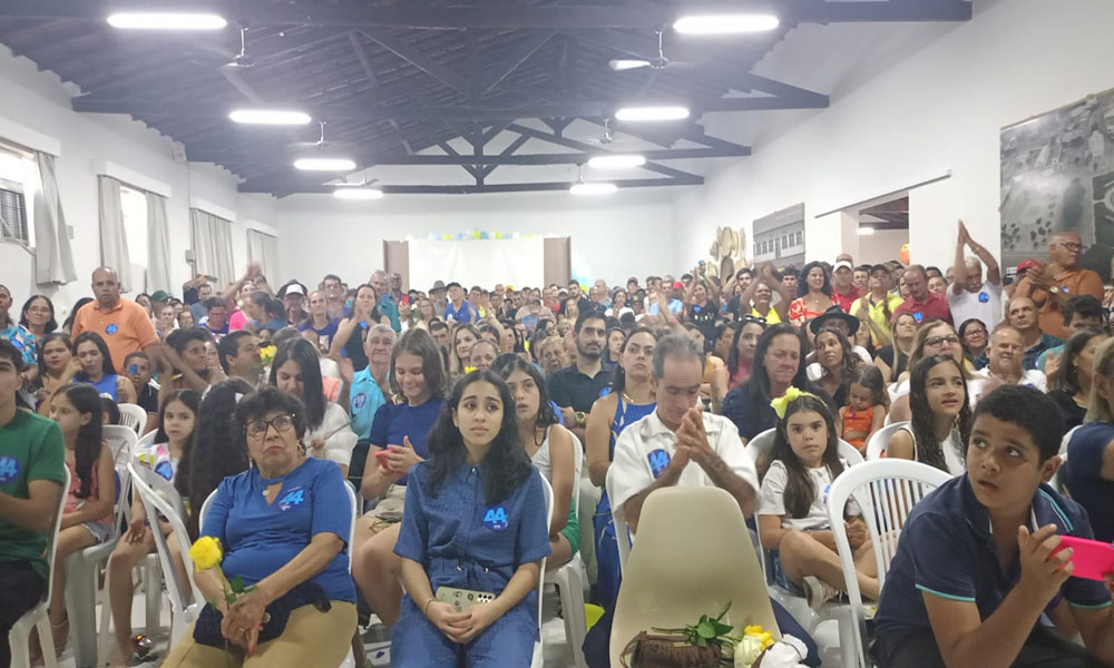 Dom Basílio: Convenção oficializa candidaturas de Orlando Caires e Ney da Van para as eleições de 2024