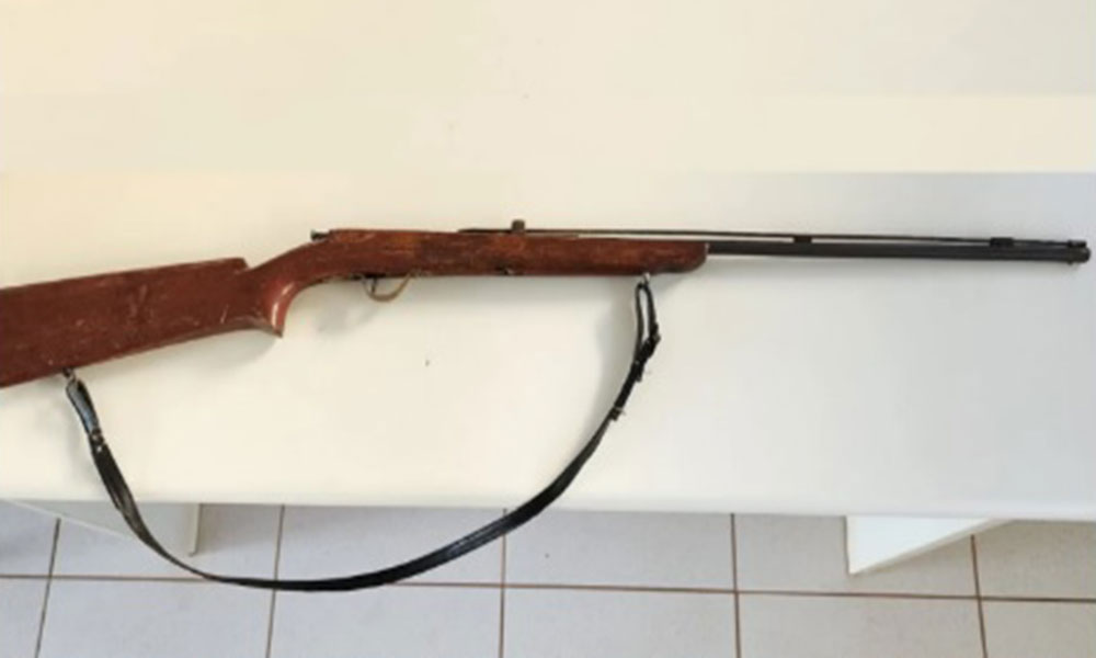 CIPRv apreende espingarda em Caetité