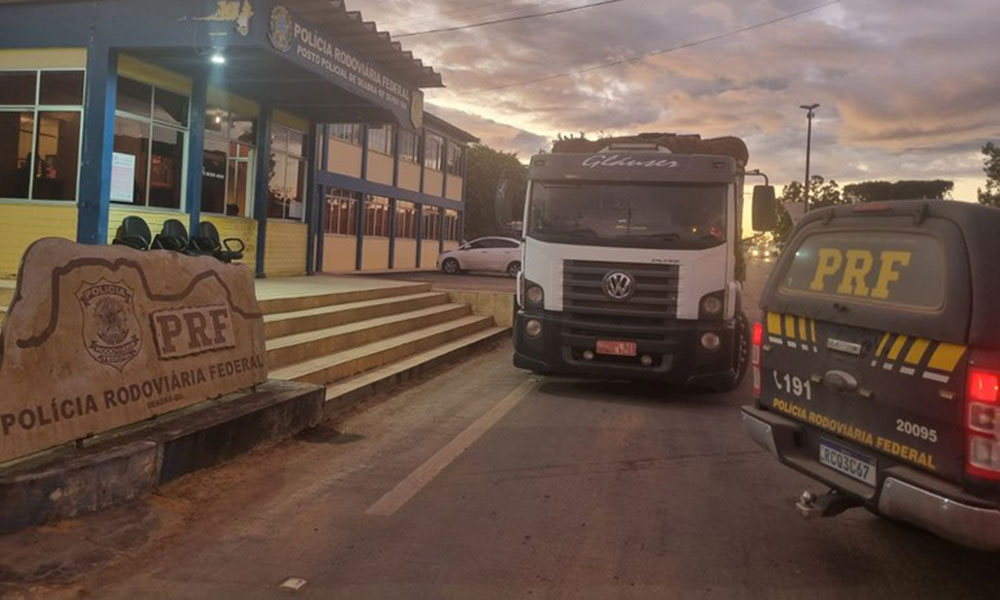 Motorista de caminhão é detido por uso de documento falso em Seabra