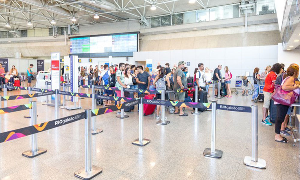Mais de 8 milhões de passageiros voaram pelo Brasil em agosto, segundo melhor mês da história