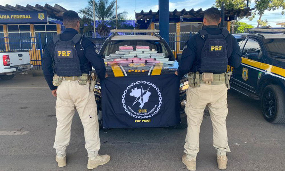 PRF apreende mais de 28 kg de cocaína em Barreiras