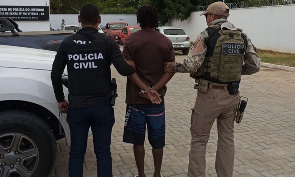 Suspeito de estuprar mulher durante carona tem mandado cumprido em Santa Maria da Vitória