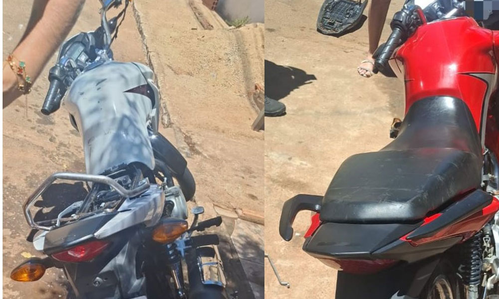Duas motocicletas roubadas são localizadas pela PM em Caculé