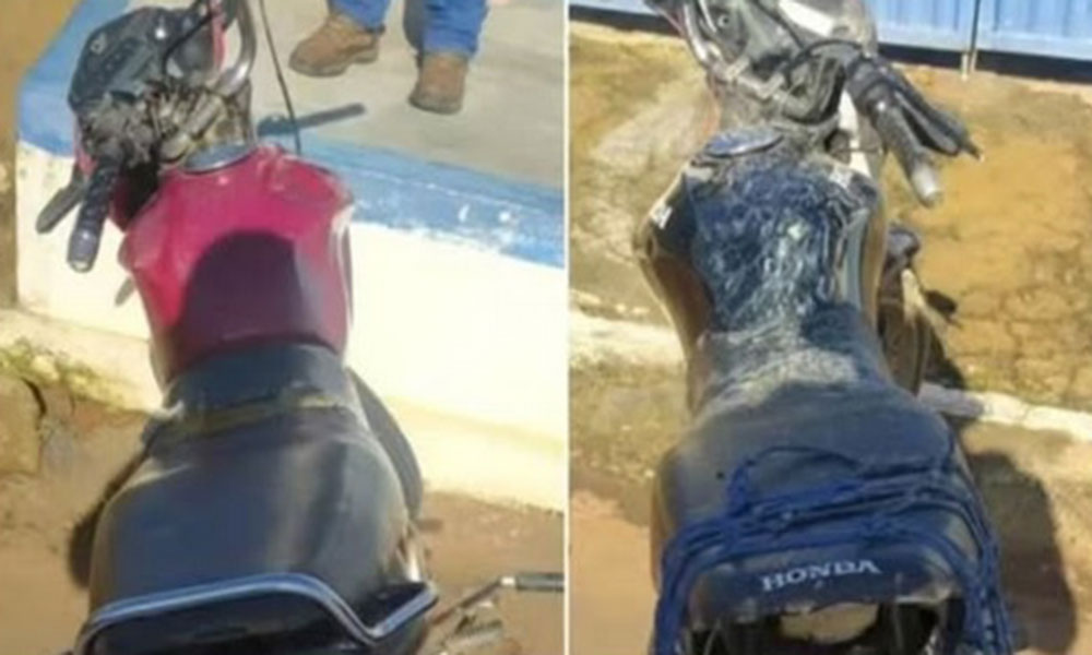 Duas motocicletas adulteradas são apreendias em Presidente Jânio Quadros