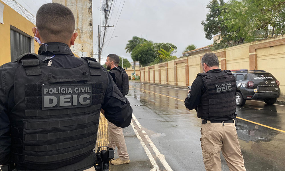 Três policiais militares são presos durante ação realizada pela Polícia Civil na Bahia
