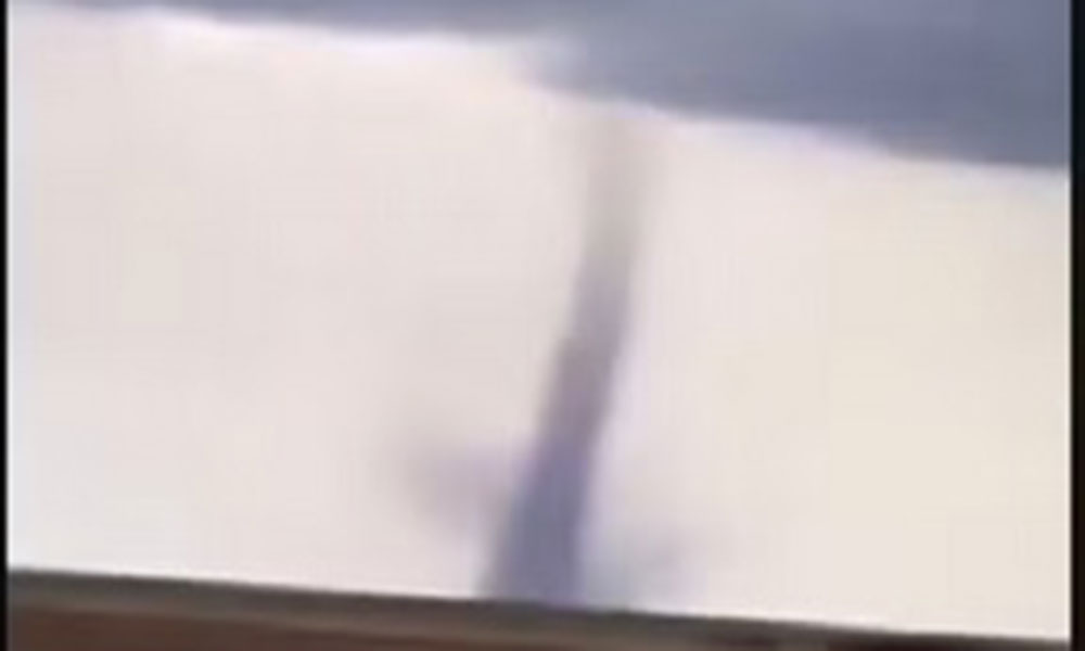 Fenômeno semelhante a um tornado é registrado em fazenda de Luís Eduardo Magalhães