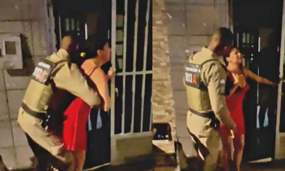 Policial militar salva vida de mulher em São Sebastião do Passé